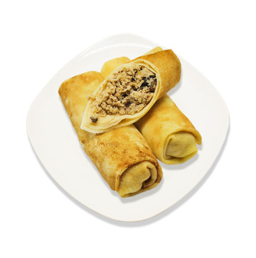 Млинці з куркою та грибами готові /MIDA/