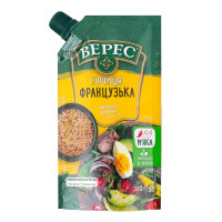 Гірчиця цільні зерна нестерилізована Французька Верес д/п 130г
