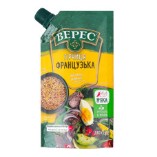 Гірчиця цільні зерна нестерилізована Французька Верес д/п 130г