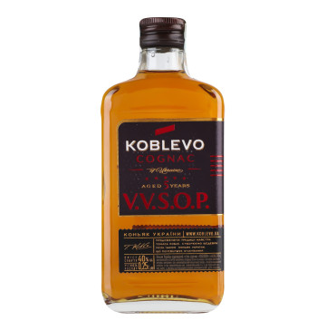 Коньяк 0.25л 40% 5 зірок V.V.S.O.P. Koblevo пл