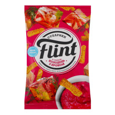 Сухарики пшенично-житні Холодець з хроном Flint м/у 60г