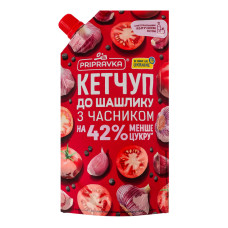 Кетчуп пастеризований До шашлику з часником Pripravka д/п 250г Кетчуп пастеризований До шашлику з часником Pripravka д/п 250г
