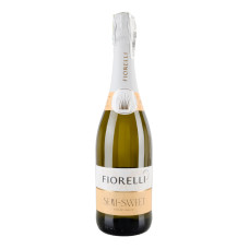 Вино ігристе 0.75л 10% біле напівсолодке Fiorelli пл