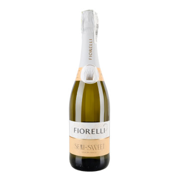 Вино ігристе 0.75л 10% біле напівсолодке Fiorelli пл