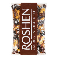 Цукерки глазуровані з кукурудзяними пластівцями Crispelle Roshen ваг