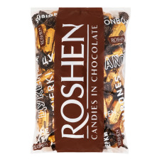 Цукерки глазуровані з кукурудзяними пластівцями Crispelle Roshen ваг