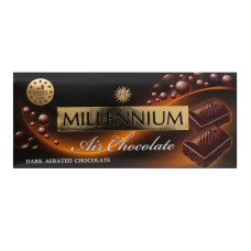 Шоколад ніжно-гіркий пористий Millennium м/у 85г