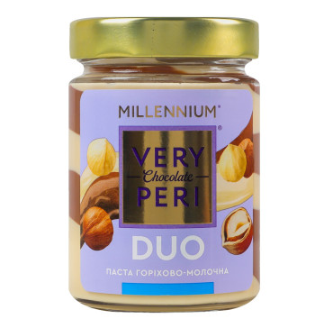 Паста горіхово-молочна Duo Very Peri Millennium с/б 360г