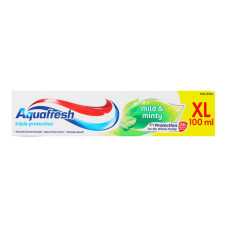 Паста зубна з фтором м'яко-м'ятна Aquafresh 100мл Паста зубна з фтором м'яко-м'ятна Aquafresh 100мл