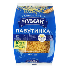 Вироби макаронні Павутинка Чумак м/у 400г