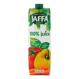 Сік з м'якоттю відновлений стерилізований Овочевий мікс Jaffa т/п 950мл