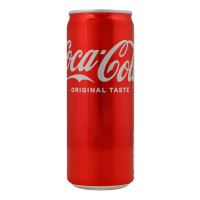 Напій безалкогольний сильногазований на ароматизаторах Original Taste Coca-Cola з/б 250мл