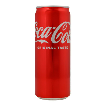 Напій безалкогольний сильногазований на ароматизаторах Original Taste Coca-Cola з/б 250мл