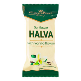 Халва соняшникова з ароматом ванілі Druzhkivska м/у 200г