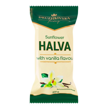 Халва соняшникова з ароматом ванілі Druzhkivska м/у 200г