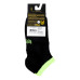 Шкарпетки MovementStandard Fancy №MS M0305S 49 38-41 чорний-салатовий