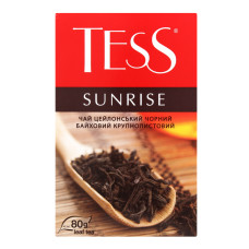 Чай Tess чорний Sunrise к/у 90г