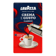 Кава натуральна смажена мелена Crema e Gusto Classico Lavazza в/у 250г