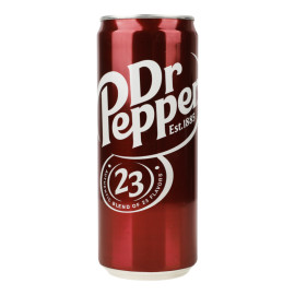 Напій безалкогольний газований з кофеїном Dr Pepper з/б 330мл