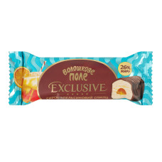 Сирок глазурований 26% солодкий з наповнювачем з фруктовим пюре Апельсиновий спрітц Exclusive Волошкове поле м/у 36г