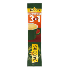 Напій кавовий розчинний 3в1 Cappuccino Jacobs м/у 12.5г