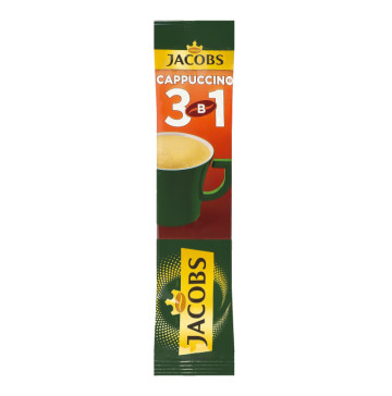 Напій кавовий розчинний 3в1 Cappuccino Jacobs м/у 12.5г