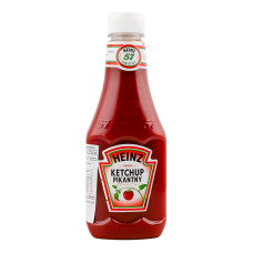 Кетчуп томатний гострий Heinz п/пл 455г