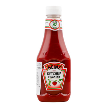 Кетчуп томатний гострий Heinz п/пл 455г