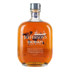 Віскі 700мл 45% бурбон Ocean Jefferson's пл
