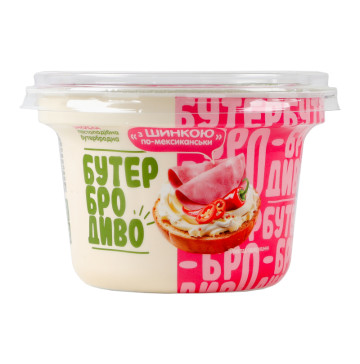 Закуска бутербродна пастоподібна З шинкою по-мексиканськи БутерброДиво ст 200г