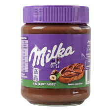 Паста горіхова з фундука з додаванням какао Milka с/б 350г
