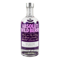 Горілка 700мл 38% ароматизована Wild berri Absolut пл