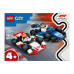 Конструктор для дітей від 4років №60464 F1 Williams racing&Haas F1 race cars City Lego 92ел