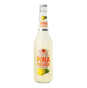 Коктейль слабоалкогольний 0.33л 4.7% газований зі смаком ананасу Піна Колада A. Le Coq пл