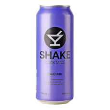 Напій слабоалкогольний 500мл 7% сильногазований Дайкірі Cocktails Shake з/б