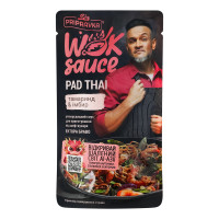 Соус універсальний пастеризований Тамаринд-імбир Pad Thai Wok sauce Pripravka д/п 140г