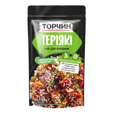 Соус для смаження кулінарний пастеризований Теріякі Торчин д/п 65г