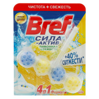 Засіб для чищення унітазу Lemon Power Aktiv Bref 50г