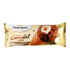 Морозиво 12% Vanilla-Cream&Caramel Three bears м/у 70г Морозиво 12% Vanilla-Cream&Caramel Three bears м/у 70г