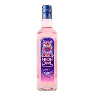 Джин 0.7л 37.5% Pink Neon Owl пл