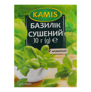 Базилік сушений Kamis м/у 10г