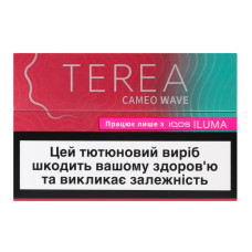 Виріб тютюновмісний для електричного нагрівання з фільтром Terea Cameo Wave 20шт