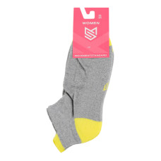 Шкарпетки жіночі MovementStandard №MS M0104S 16 36-40 сірий-жовтий Шкарпетки жіночі MovementStandard №MS M0104S 16 36-40 сірий-жовтий