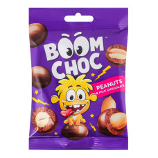 Драже Арахіс у молочному шоколаді Boom Choc м/у 80г Драже Арахіс у молочному шоколаді Boom Choc м/у 80г