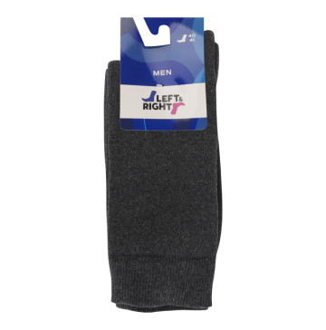 Шкарп чол Л&П 240 махрові р40-41 00 темн-сір