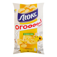 Чипси картопляні зі смаком сиру Люкс м/у 170г