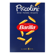 Макарони Mini Penne Rigate Piccolini Barilla к/у 500г