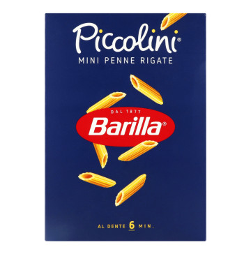 Макарони Mini Penne Rigate Piccolini Barilla к/у 500г