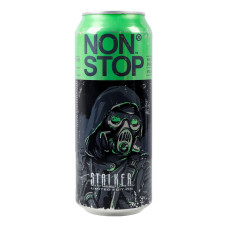 Напій енергетичний безалкогольний сильногазований Stalker Green Non Stop з/б 500мл Напій енергетичний безалкогольний сильногазований Stalker Green Non Stop з/б 500мл