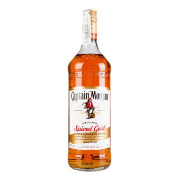 Напій алкогольний 1л 35% на основі Карибського рому Spiced Gold Captain Morgan пл